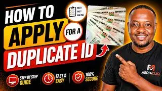 How to Apply for a Duplicate ID in Kenya on eCitizen (2025 Step by Step Guide)
