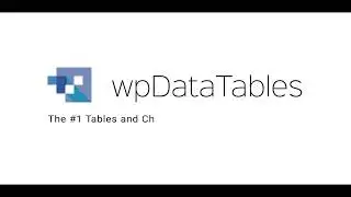 How to create tables in WordPress from JSON with wpDataTables plugin