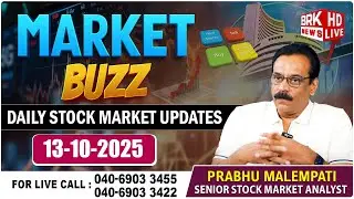 🔴LIVE : MARKET BUZZ | Daily Stock Market Updates || BRK News