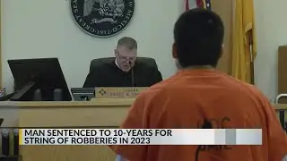 Albuquerque man sentenced to 10 years in prison for string of robberies