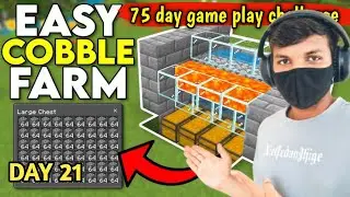75 DAY CHALLENGE DAY - 21 ||&ldquo;Fastest Cobble Generator Ever!||