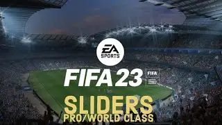 I FIXED FIFA 23! - Best Sliders For Career Mode Experience! - PRO/WORLD CLASS