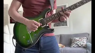 PRS CE-24 in PRS CE24 Eriza Verde Smokeburst Wrap 'The Lizard'