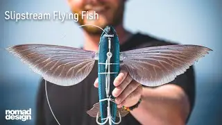 How to rig the Nomad Slipstream flying fish for kite fishing and slow trolling