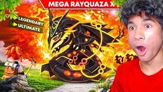 OMG!!😱FINALLY I CAPTURED MEGA RAYQUAZA X! (999+ LVL)🔥|| Palworld