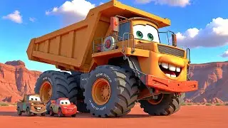 Super Super Power Truck Song English Learn Nursery Rhymes & Kids Songs Lyrics Animation ToyPop