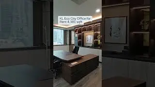 KL Eco City 4,381 sf Furnished Office for Rent #officespace