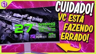 INVESTIMENTO DESNECESS&Aacute;RIO de MONITOR, UltraWide Vs Curvo Vs IPS Vs CxB