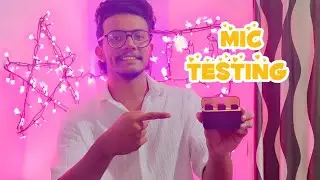 MIC TESTING🎤 ||WRADER Dual User Wireless Microphone