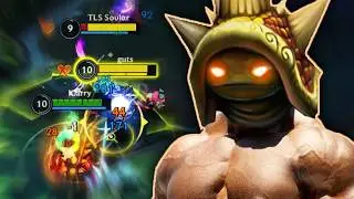 Wild Rift Rammus is Strong Jungle! Fast Rotation Gameplay