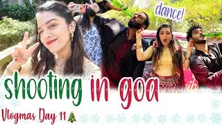 Goa after Lockdown | Dance Shoot, Best Seafood | December 2020 | Vlogmas Day 11🎄| Meghna Verghese