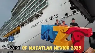 Royal Caribbean cruise port of Mazatlan Mexico.