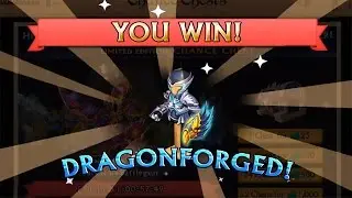 Knights and Dragons - MOST LUCKY CHEST OPENING EVER! W/ 3 DragonForged! [HD]