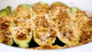 How to Make Taco Stuffed Zucchini Boats