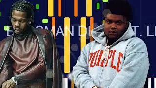 BossMan Dlow ft. Lil Baby - PJ (PRO MIDI FILE REMAKE) - 