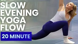 Slow Evening Yoga Flow | 20 Minutes | All Levels 