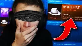 Can You STEAL My White Hat? | Rocket League Blind Trading With Fans