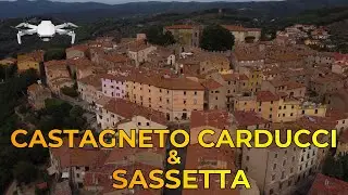 Castagneto Carducci & Sassetta - Costa degli Etruschi - Drone 4K