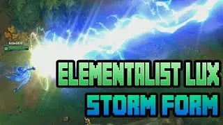 New ULTIMATE Skin - Elementalist Lux | Storm Form | League of Legends | Patch 6.23