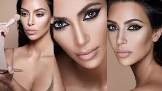 Kim Kardashian Swatches Her New Powder Contour & Highlight Kit!