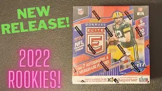 Футбольный набор Donruss Elite Hobby Box 2022! Новинка!