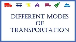The Modes of Transport #modesoftransport #waterways #airways #roadways #transport #vehicles
