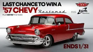 No-Expense Sparred 57 Chevy 150 Restomod from the 57 Chevy Dream Giveaway ENDS 1/31/26!