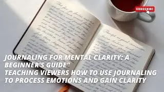 Journaling for Mental Clarity: A Beginner&rsquo;s Guide to Reduce Stress & Gain Focus