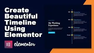 How to create a timeline using Elementor