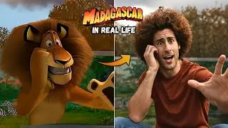 🤯 MADAGASCAR in REAL LIFE | AI Transformation &ndash; You Won&rsquo;t Believe This AI