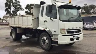 GA1010 - 2010 Mitsubishi Fuso Fighter FM600 4x2 3 Way Tipper (MV27)