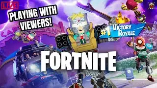 Streamer Playing With Viewers ! Fortnite Live Stream