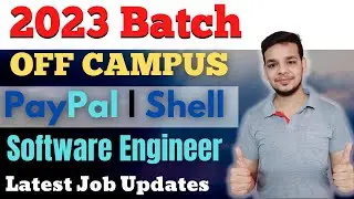 OFF Campus Drive 2023 Batch | Latest Hiring | 2022 | 2023 Batch Hiring | #2023batch | Job Drive