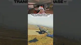 GTA 5 TRANSFORMER CHASE (JET ROADBLOCKS ARE INSANE) 😂