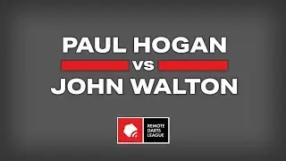 REPLAY | Paul Hogan vs. John Walton | Remote Darts League