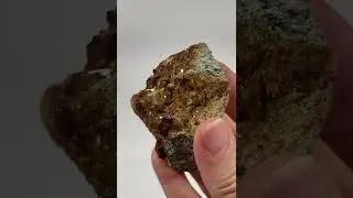 Brown Titanite Crystals on Matrix