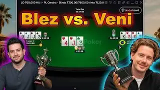 Who has the BIGGEST (bankroll) - venividi1993 vs. Theblez 300/600 HU PLO