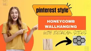 &ldquo;DIY HONEYCOMB Wall Art 🐝✨ | Looks Store-Bought but It's Homemade!&rdquo;