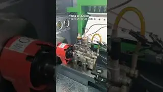 DENSO HP0 common rail pump test on CR825 test bench