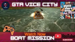 Watch Now GTA Vice City Boat Mission game play l #youtube #gta #gaming #gamingvideos