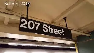 NYC Subway: Inwood 207 Street 🅐 train