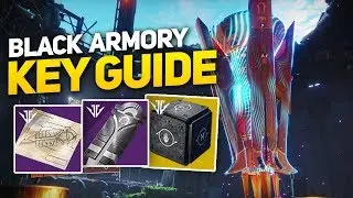 Full Black Armory Lock Key! (& Maximum Temper) - Mysterious Box Quest Guide PART 4!