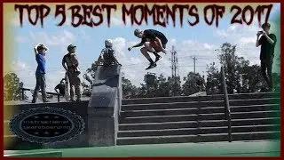 TOP 5 BEST SKATEBOARDING MOMENTS OF 2017