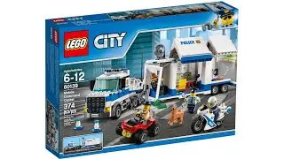 LEGO 60139 Instructions | City | Mobile Command Centre | Police