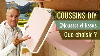 #34. Choisir ses mousses et tissus de matelas pour van aménagé