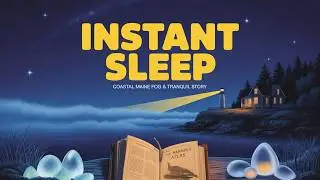 Deep Sleep Story: Quiet Coastal Maine Foghorn & Sea Glass Relaxing Bedtime