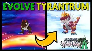 КАК ПРЕВРАТИТЬ ТИРАНТА В ТИРАНТРУМА В POKEMON LEGENDS Z-A