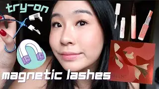 Mlen Magnetic Lashes Review? No glue/eyeliner needed ft. Limited edition set Shopkelkeltan.com