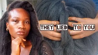 One Big Lie That Is Keeping You From Growing Long  NATURAL HAIR 