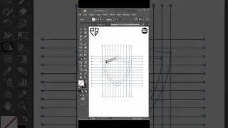 Adobe Illustrator Tutorial   P+G Letter Logo Design Illustrator for Complete Beginners EP   233 S